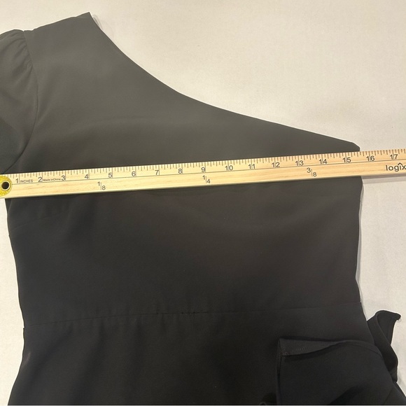 Lovers + Friends Jett Mini One-Shoulder Black‎ Dress Small - Picture 10 of 13